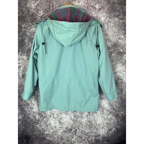 Vintage Eddie Bauer Jacket Womens M Wool Lined Mountain Parka Barn Chore Ski - Picture 11 of 12